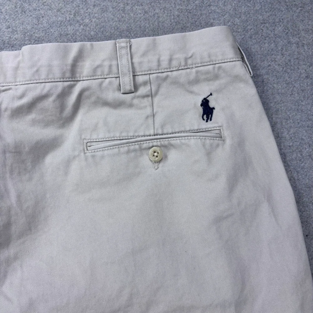 Vintage‎ Polo Ralph Lauren Preston Pants Mens 40x30 Beige Chino Twill Preppy